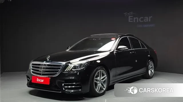 Mercedes-Benz S-Class W222 2020 Черный из Кореи