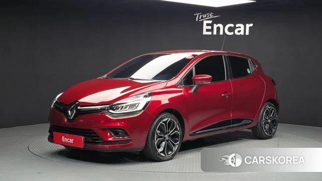 Renault Korea (Samsung) Clio 2018 Красный из Кореи