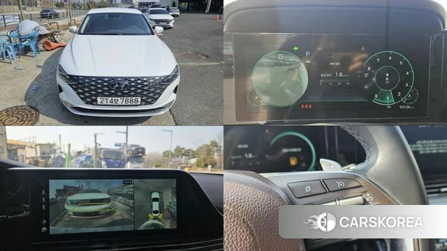 Hyundai The New Grandeur IG 2020 Белый из Кореи