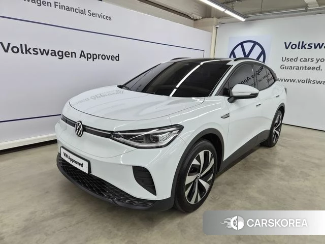 Volkswagen ID.4 2023 Белый из Кореи