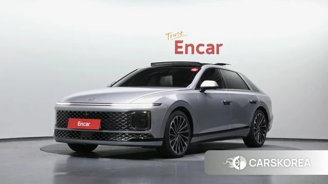 Hyundai Grandeur (GN7) 2024 Серебристо-серый из Кореи