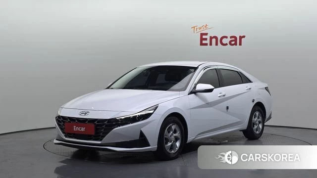 Hyundai Avante (CN7) 2020 Белый из Кореи