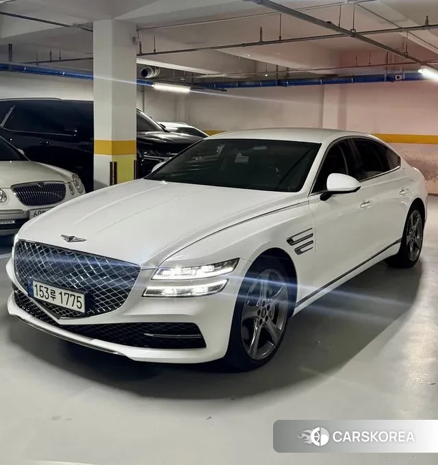 Genesis G80 (RG3) 2021 Белый из Кореи