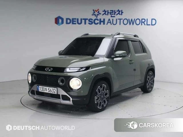 Hyundai Casper 2022 Темно-зеленый из Кореи