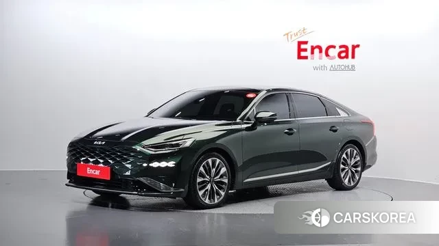 Kia K8 2021 Зеленый из Кореи
