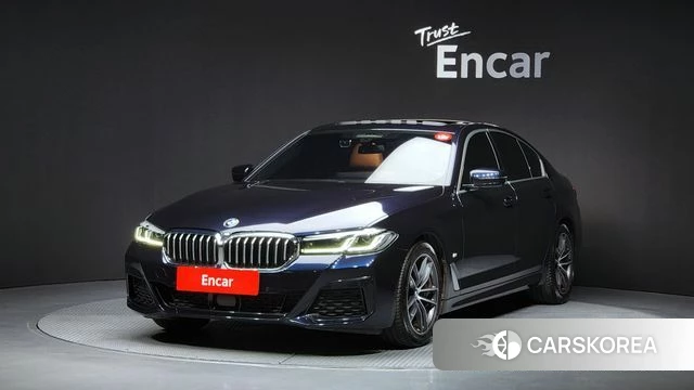 BMW 5 Series (G30) 2021 Черный из Кореи