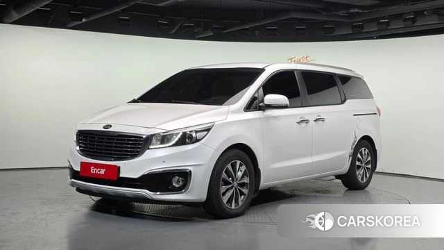 Kia All New Carnival 2018 Белый из Кореи