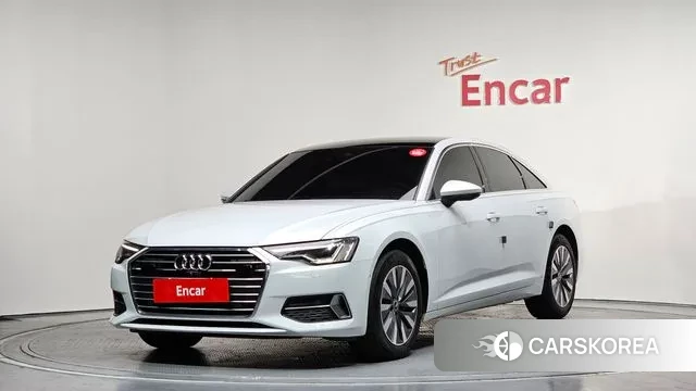 Audi A6 (C8) 2021 Белый из Кореи
