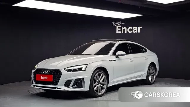Audi A5 (F5) 2020 Белый из Кореи