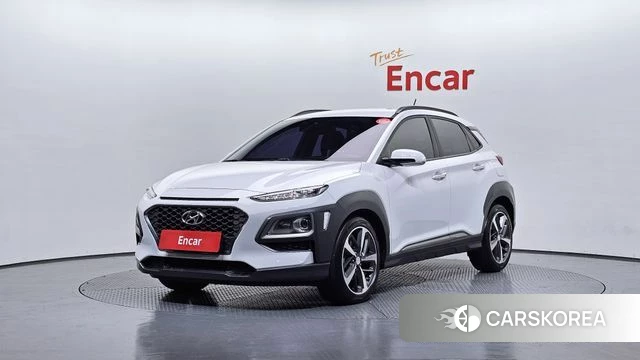 Hyundai Kona 2018 Белый из Кореи