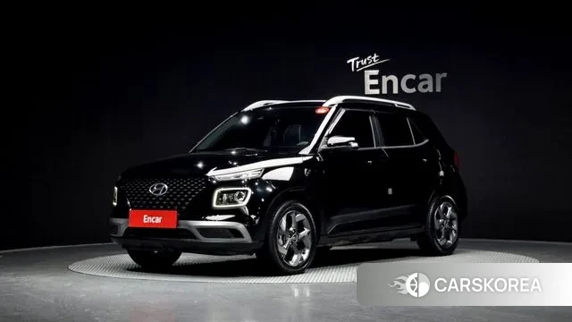 Hyundai Venue 2020 Черный из Кореи