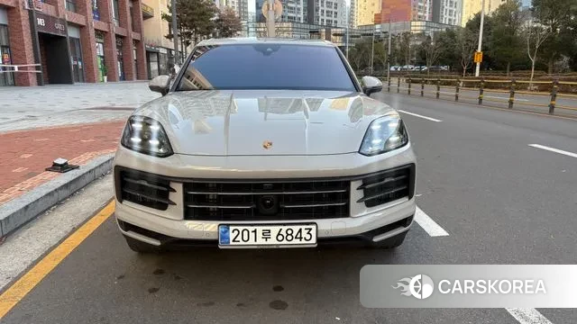 Porsche Cayenne (PO536) 2023 Белый из Кореи