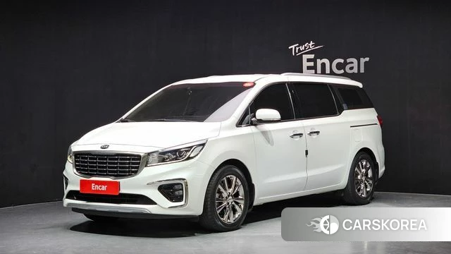 Kia The New Carnival 2019 Белый из Кореи
