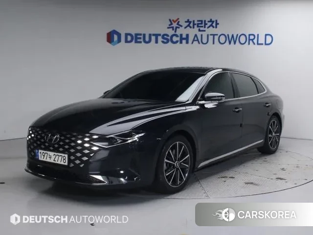 Hyundai The New Grandeur IG 2021 Черный из Кореи