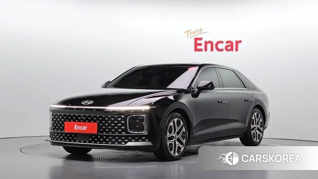 Hyundai Grandeur Hybrid (GN7) 2023 Черный из Кореи