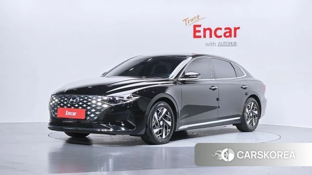 Hyundai The New Grandeur IG Hybrid 2021 Черный из Кореи
