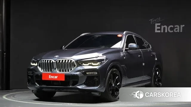 BMW X6 (G06) 2020 Серый из Кореи
