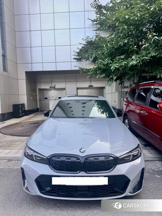 BMW 3 Series (G20) 2024 Серебристо-серый из Кореи