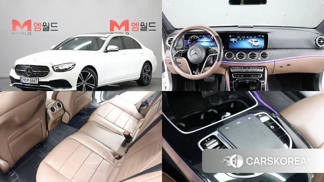 Mercedes-Benz E-Class W213 2021 Белый из Кореи