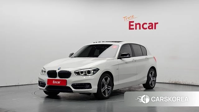 BMW 1 Series (F20) 2018 Белый из Кореи