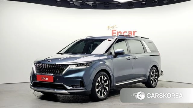 Kia Carnival 4th generation 2021 Синий из Кореи