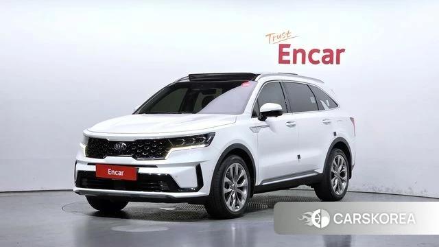 Kia Sorento 4th Generation 2021 Белый из Кореи