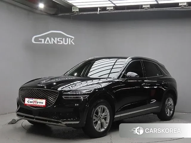 Genesis GV70 2021 Черный из Кореи