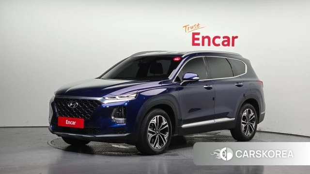 Hyundai Santa Fe TM 2019 Синий из Кореи