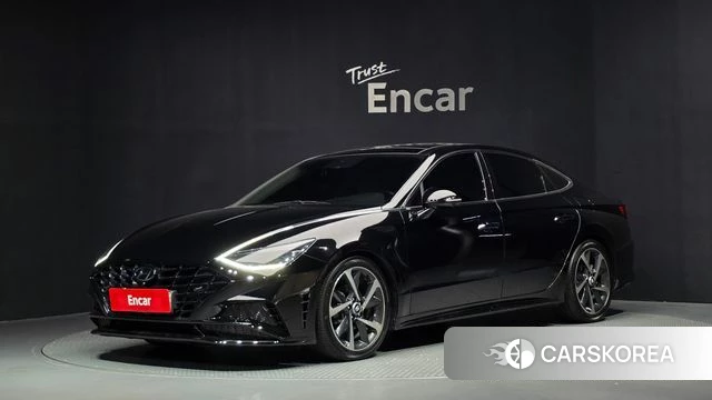 Hyundai Sonata (DN8) 2020 Черный из Кореи