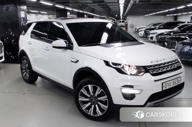 Land Rover Discovery Sports 2019 Белый из Кореи