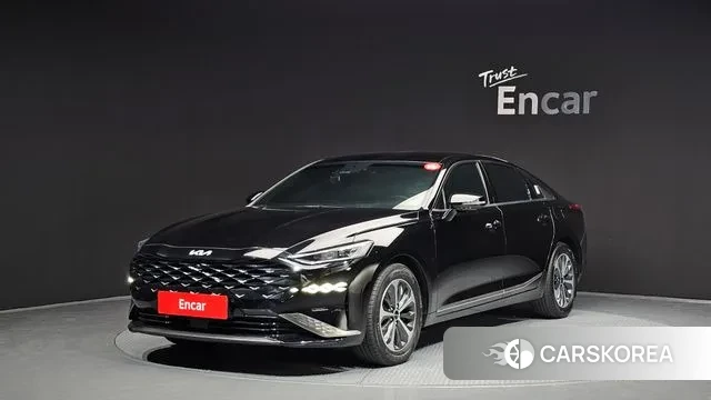 Kia K8 Hybrid 2021 Черный из Кореи