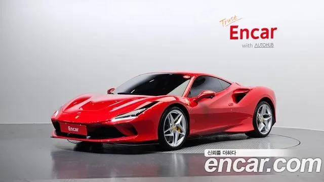 Ferrari F8 Tributo 2021 Красный из Кореи