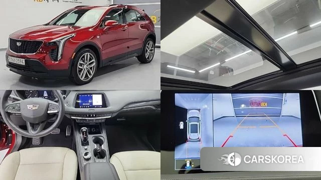 Cadillac XT4 2022 Красный из Кореи