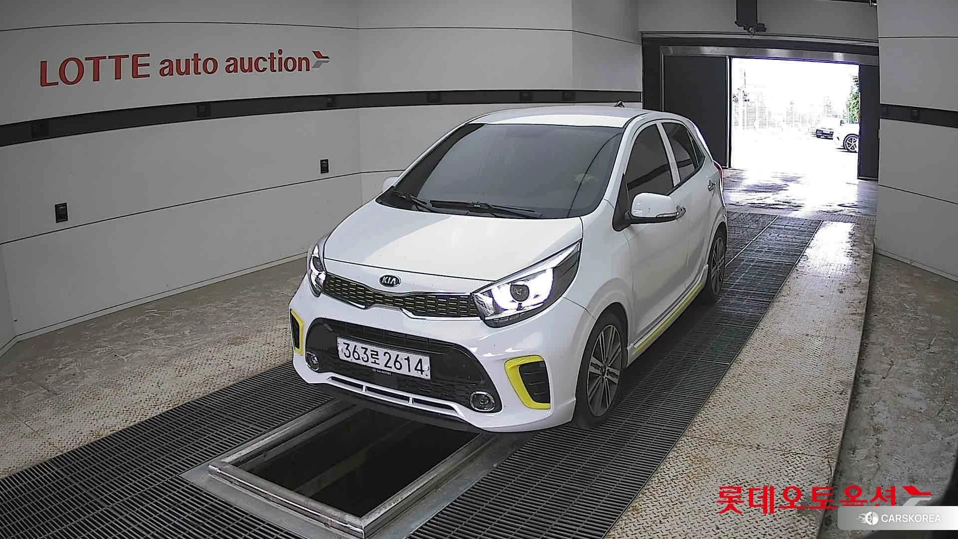 Kia Morning 2020 Белый из Кореи