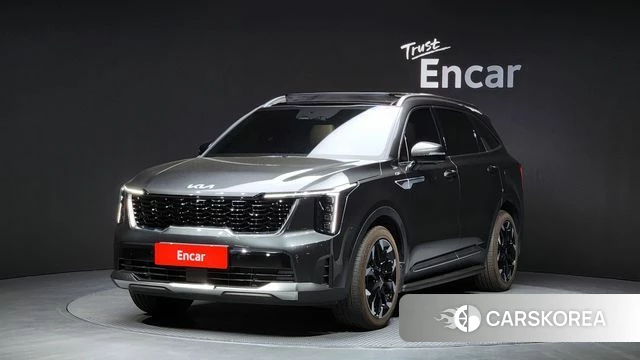 Kia The New Sorento 4th Generation 2025 Серый из Кореи