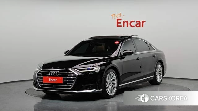 Audi A8 (D5) 2021 Черный из Кореи