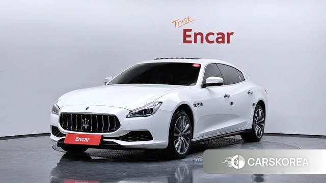 Maserati Quattroporte 2020 Белый из Кореи