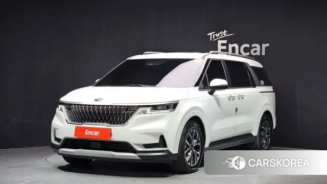 Kia Carnival 4th generation 2020 Белый из Кореи