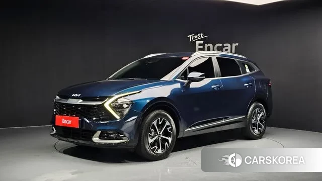 Kia Sportage 5th Generation Hybrid 2021 Синий из Кореи