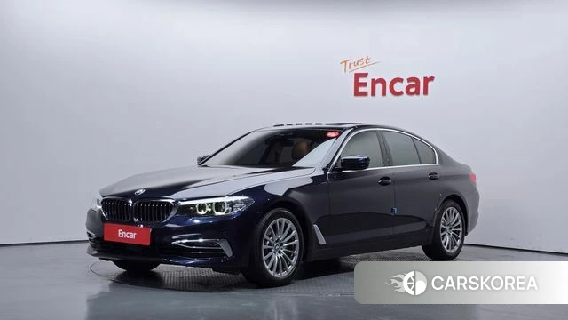 BMW 5 Series (G30) 2020 Синий из Кореи