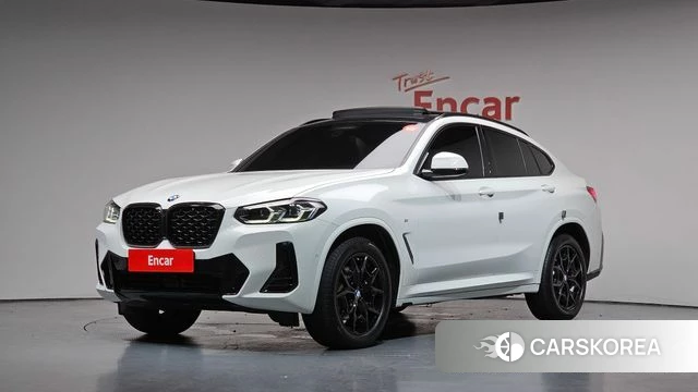 BMW X4 (G02) 2021 Белый из Кореи