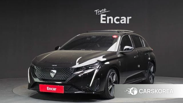 Peugeot 308 Third generation 2022 Черный из Кореи