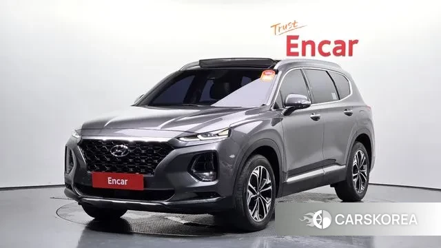 Hyundai Santa Fe TM 2018 Серый из Кореи