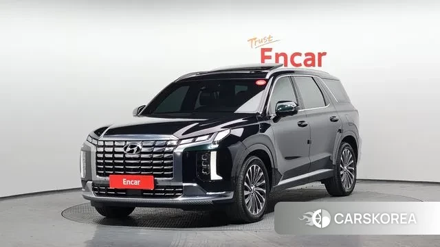 Hyundai The New Palisade 2022 Темно-зеленый из Кореи