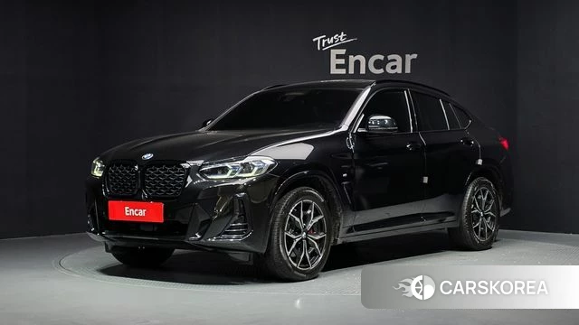 BMW X4 (G02) 2022 Черный из Кореи