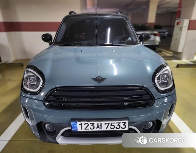 Mini Cooper Countryman 2023 Темно-зеленый из Кореи