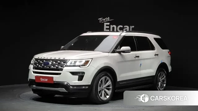 Ford Explorer 2018 Белый из Кореи