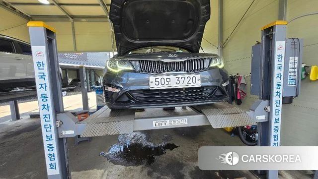 Kia The New K5 2nd generation 2018 Серый из Кореи