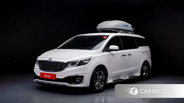 Kia All New Carnival 2018 Белый из Кореи