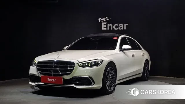 Mercedes-Benz S-Class W223 2022 Белый из Кореи